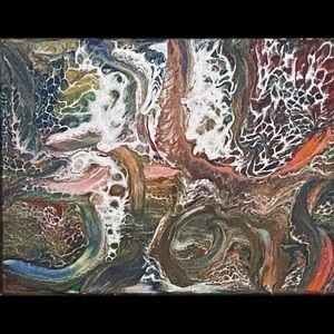Acrylic Pour Painting